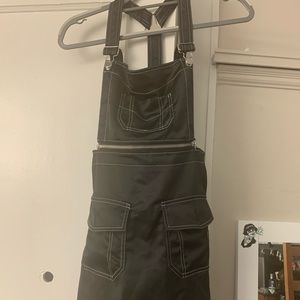 Current Mood Overall Zip Dress